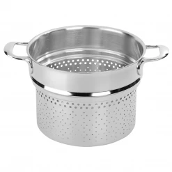 Demeyere Atlantis 8-Quart Stainless Steel Pasta Insert (Fits 8.5-Quart Stock Pot)