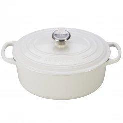 COOKWARE Le Creuset Oval 2.75-Quart Dutch Oven - White