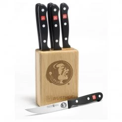 Wusthof Gourmet 7 Pc. Florida State Steak Knife Block Set