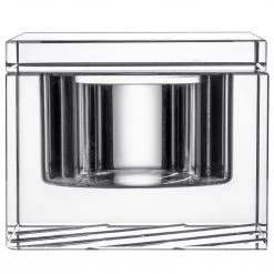 Orrefors Stripe Covered Box With Lid