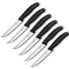 Victorinox Swiss Classic 6-Piece Mid-Size Gaucho Steak Knife Set 1 Victorinox Swiss Classic 6-Piece Mid-Size Gaucho Steak Knife Set