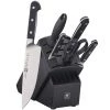 Zwilling J.A. Henckels Pro 7-Piece Knife Block Set - Black CUTLERY