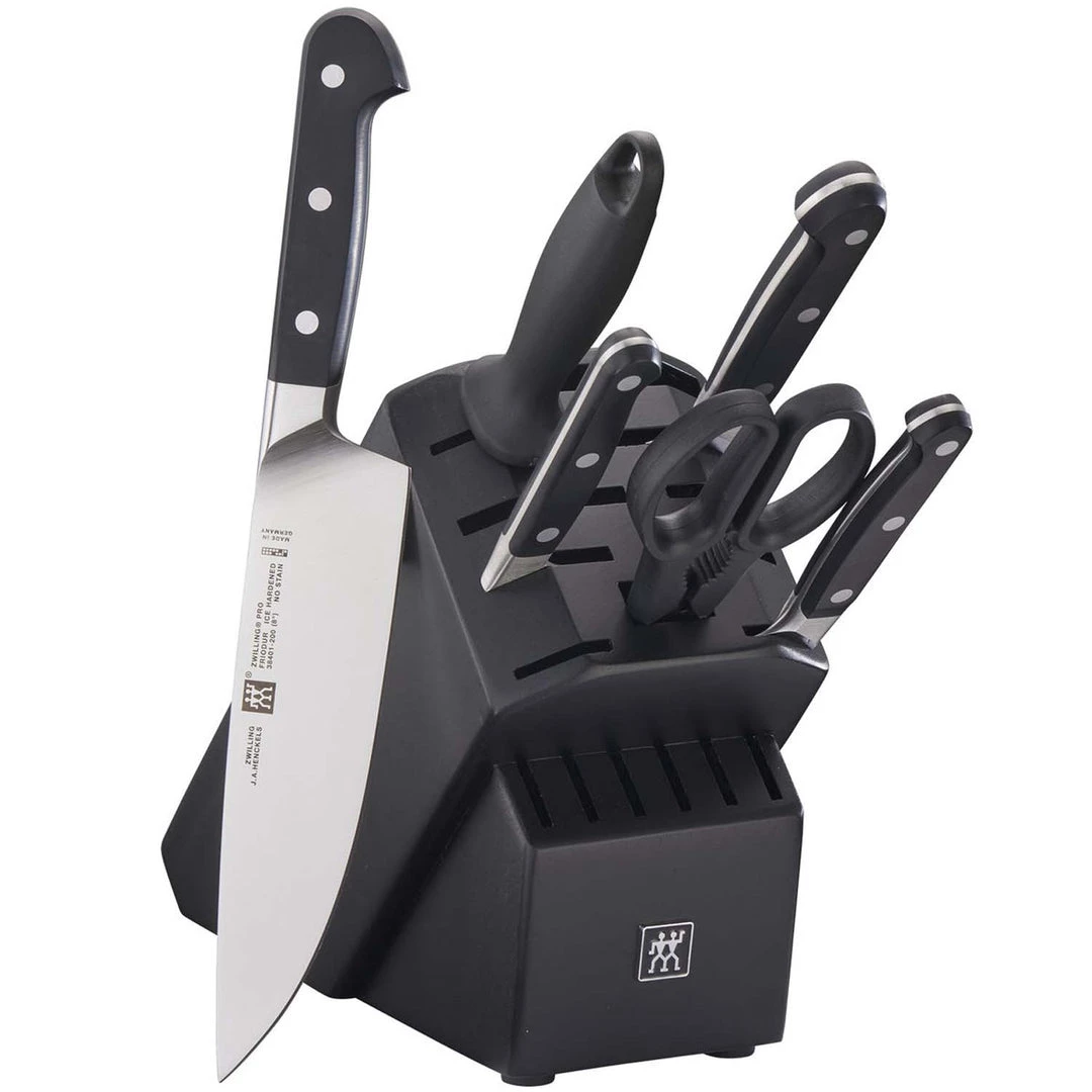 Zwilling J.A. Henckels Pro 7-Piece Knife Block Set - Black CUTLERY 3 Zwilling J.A. Henckels Pro 7-Piece Knife Block Set - Black CUTLERY