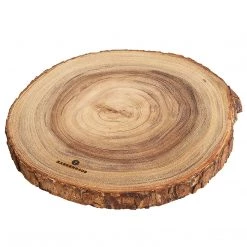 Frieling Zassenhaus Wood Serving 12.5'' Board Round, Acacia Wood COOKS TOOLS
