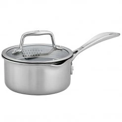Zwilling J.A. Henckels Clad Cfx 1-Quart Stainless Steel Ceramic Nonstick Saucepan