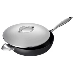 Scanpan Professional 3.5-Quart Covered Saute Pan COOKWARE 8 Scanpan Professional 3.5-Quart Covered Saute Pan COOKWARE