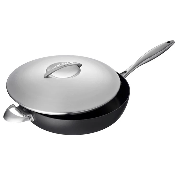 Scanpan Professional 3.5-Quart Covered Saute Pan COOKWARE 5 Scanpan Professional 3.5-Quart Covered Saute Pan COOKWARE