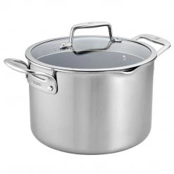 Zwilling J.A. Henckels Clad Cfx 8-Quart Stainless Steel Ceramic Nonstick Stock Pot COOKWARE