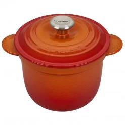 Le Creuset Cast Iron 2.25-Quart Rice Pot - Flame COOKWARE