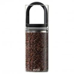 Prepara Gloss Black Evak Glass Food Storage