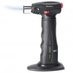 Bonjour Chef'S Torch With Fuel Gauge - Black COOKWARE