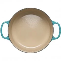 Le Creuset Signature 2.25-Quart Braiser With Stainless Steel Knob - Caribbean COOKWARE