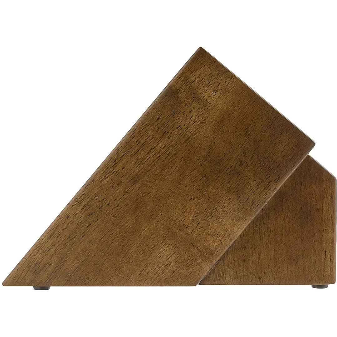 Shun 22-Slot Block: Walnut Stain 4 Shun 22-Slot Block: Walnut Stain