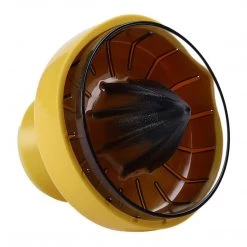 Trudeau 9612006 2in1 Lemon Squeezer, Yellow/Grey