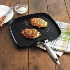 Scanpan Professional Griddle, 11-Inch By 11-Inch COOKWARE