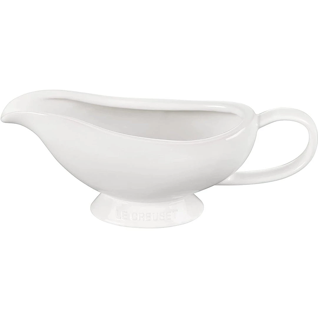 Le Creuset 16 Oz. Heritage Gravy Boat - White LeCreuset 4 Le Creuset 16 Oz. Heritage Gravy Boat - White LeCreuset