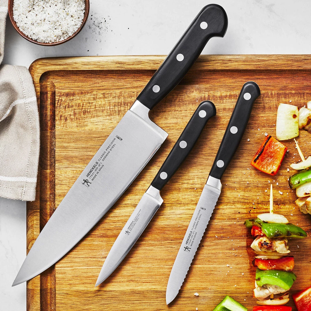 J.A. Henckels International Classic Precision 3-Piece Starter Knife Set 4 J.A. Henckels International Classic Precision 3-Piece Starter Knife Set