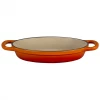 COOKWARE Le Creuset Signature Oval 0.62-Quart Baker - Flame 2 COOKWARE Le Creuset Signature Oval 0.62-Quart Baker - Flame