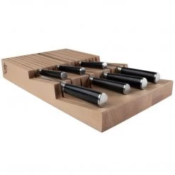 Shun In-Drawer Bamboo Knife Tray: 15-Slot