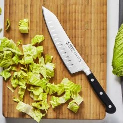 J.A. Henckels International Classic Precision 7" Hollow Edge Rocking Santoku