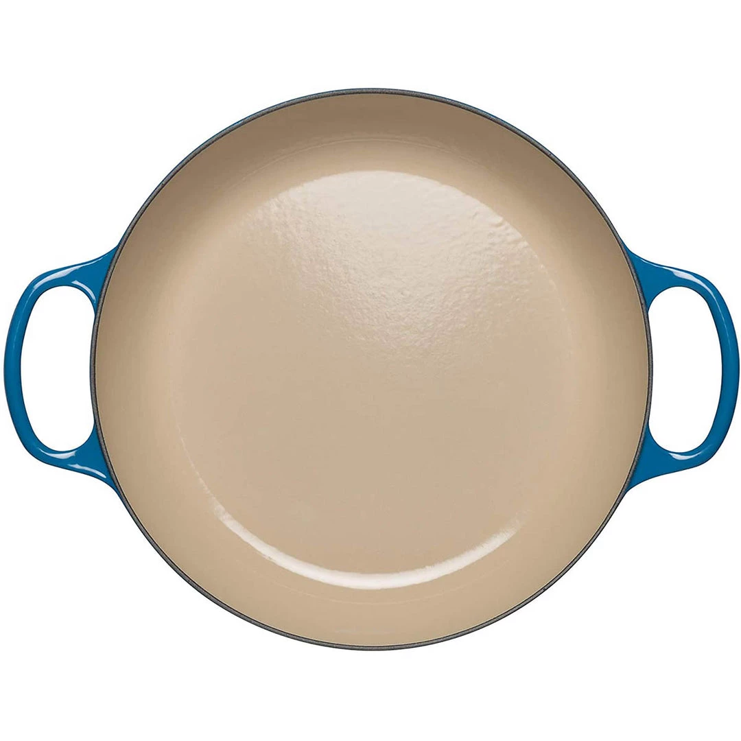Le Creuset Signature 2.25-Quart Braiser With Stainless Steel Knob - Marseille 4 Le Creuset Signature 2.25-Quart Braiser With Stainless Steel Knob - Marseille