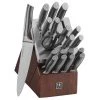 CUTLERY J.A. Henckels International Graphite 20-Piece Self-Sharpening Knife Block Set