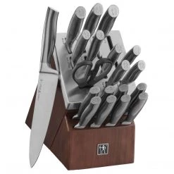 CUTLERY J.A. Henckels International Graphite 20-Piece Self-Sharpening Knife Block Set