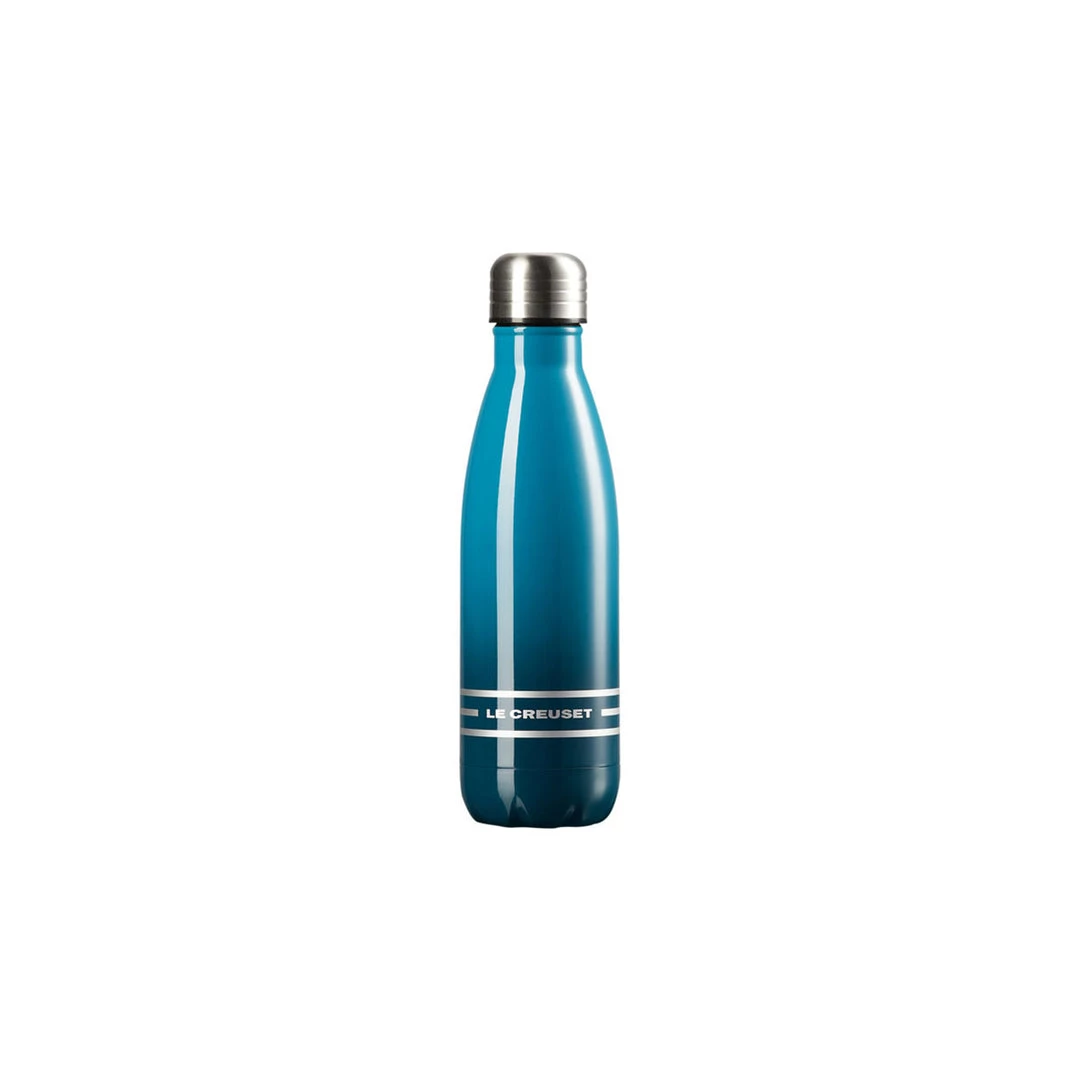 COFFEE & TEA Le Creuset 17 Oz. Stainless Steel Hydration Bottle - Deep Teal 4 COFFEE & TEA Le Creuset 17 Oz. Stainless Steel Hydration Bottle - Deep Teal