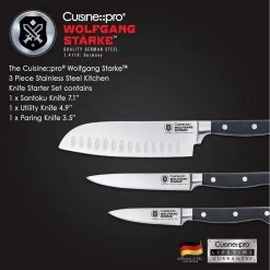Cuisine::pro Wolfgang Starke Starter Set 3Pc