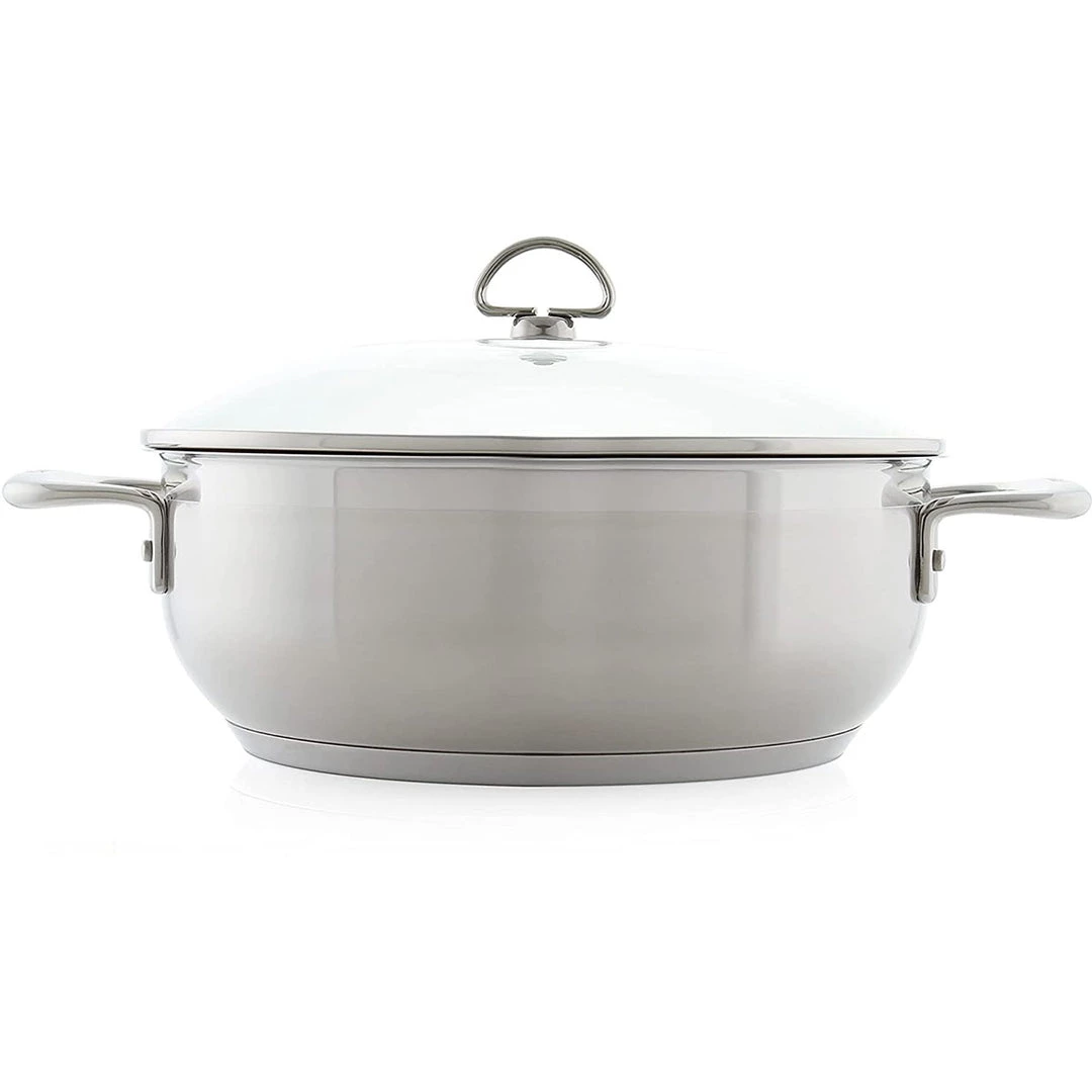 Chantal 5 Qt. Chef's Pan W/ Glass Lid 4 Chantal 5 Qt. Chef's Pan W/ Glass Lid