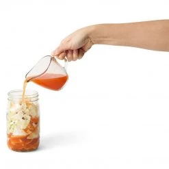 COOKWARE Chef'n Quickler Fermentation Lid For Wide Mouth Mason Jars, White