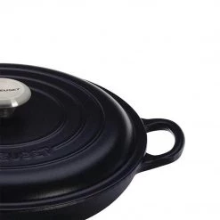 Le Creuset 1.5 Qt. Signature Braiser - Licorice COOKWARE