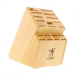 J.A. HENCKELS INTERNATIONAL Forged Premio Knife Block Set, 17 Piece, Black