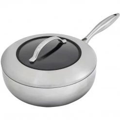 Scanpan Ctx 4-Quart Covered Deep Saute Pan COOKWARE