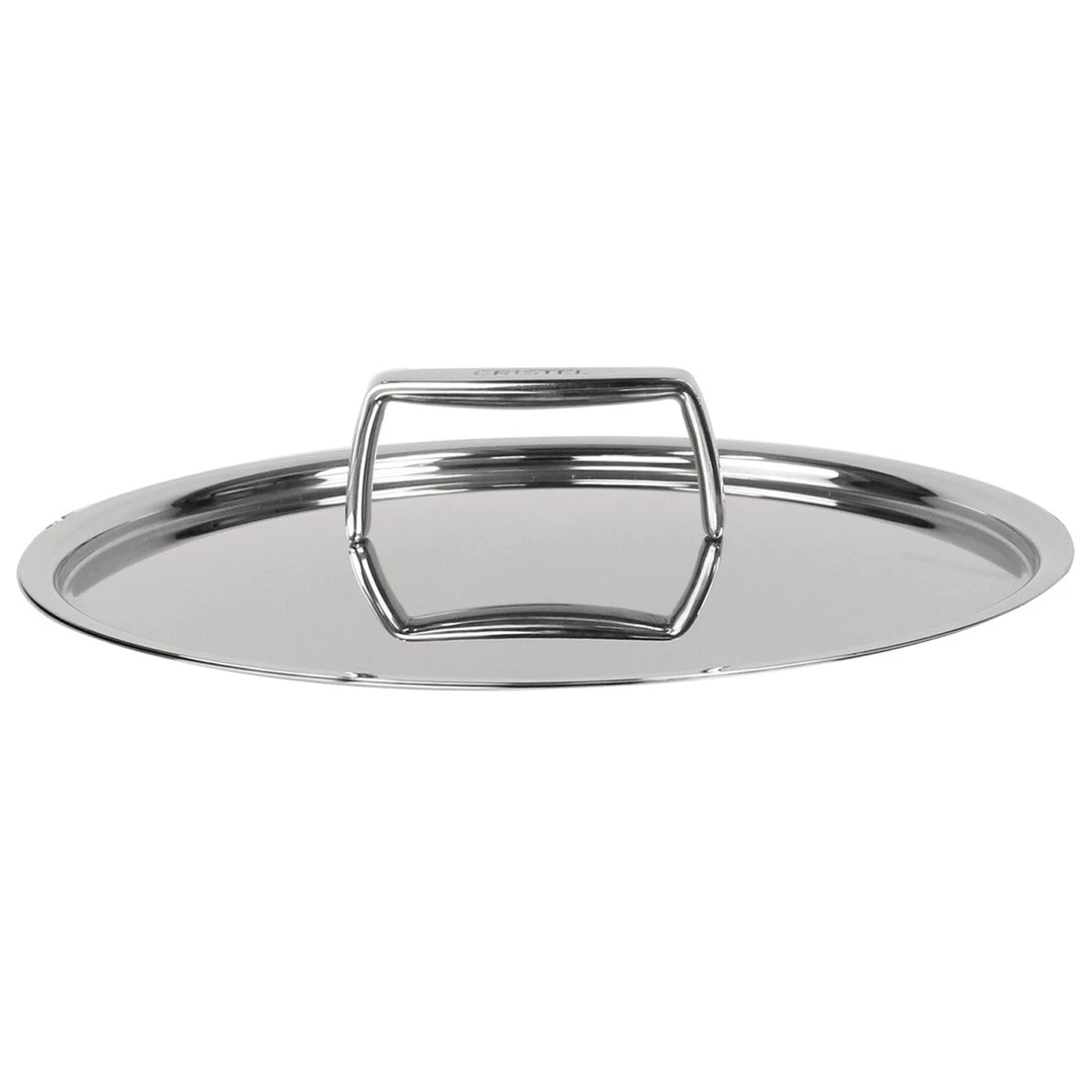 COOKWARE Cristel Castel Pro 7.5'' Stainless Lid 3 COOKWARE Cristel Castel Pro 7.5'' Stainless Lid