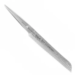 Chroma Type 301 F.A. Porsche 8.5'' Hammered Bread Knife CUTLERY