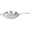 Demeyere Atlantis 7-Ply Stainless Steel Fry Pan With Helper Handle, 11"