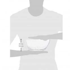 KOSTA BODA BRUK SERVING BOWL CLEAR LARGE