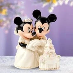 Lenox Minnie'S Dream Wedding Cake Figurine