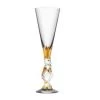 Orrefors Sparkling Devil 6.4 Oz. Clear Champagne/Flute, 9" H