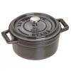 Staub Cast Iron 0.25-Quart Mini Round Cocotte - Graphite Grey COOKWARE