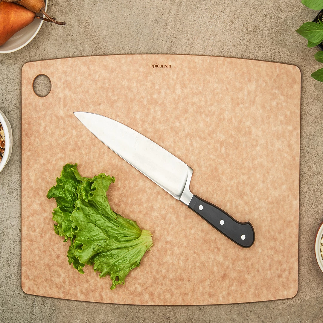 COOKS TOOLS Epicurean Kitchen Series 18'' X 13'' Cutting Board - Natural 4 COOKS TOOLS Epicurean Kitchen Series 18'' X 13'' Cutting Board - Natural