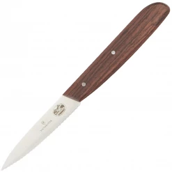 Victorinox 3.25 Inch Rosewood Paring Knife With Serrated Edge, Spear Point CUTLERY
