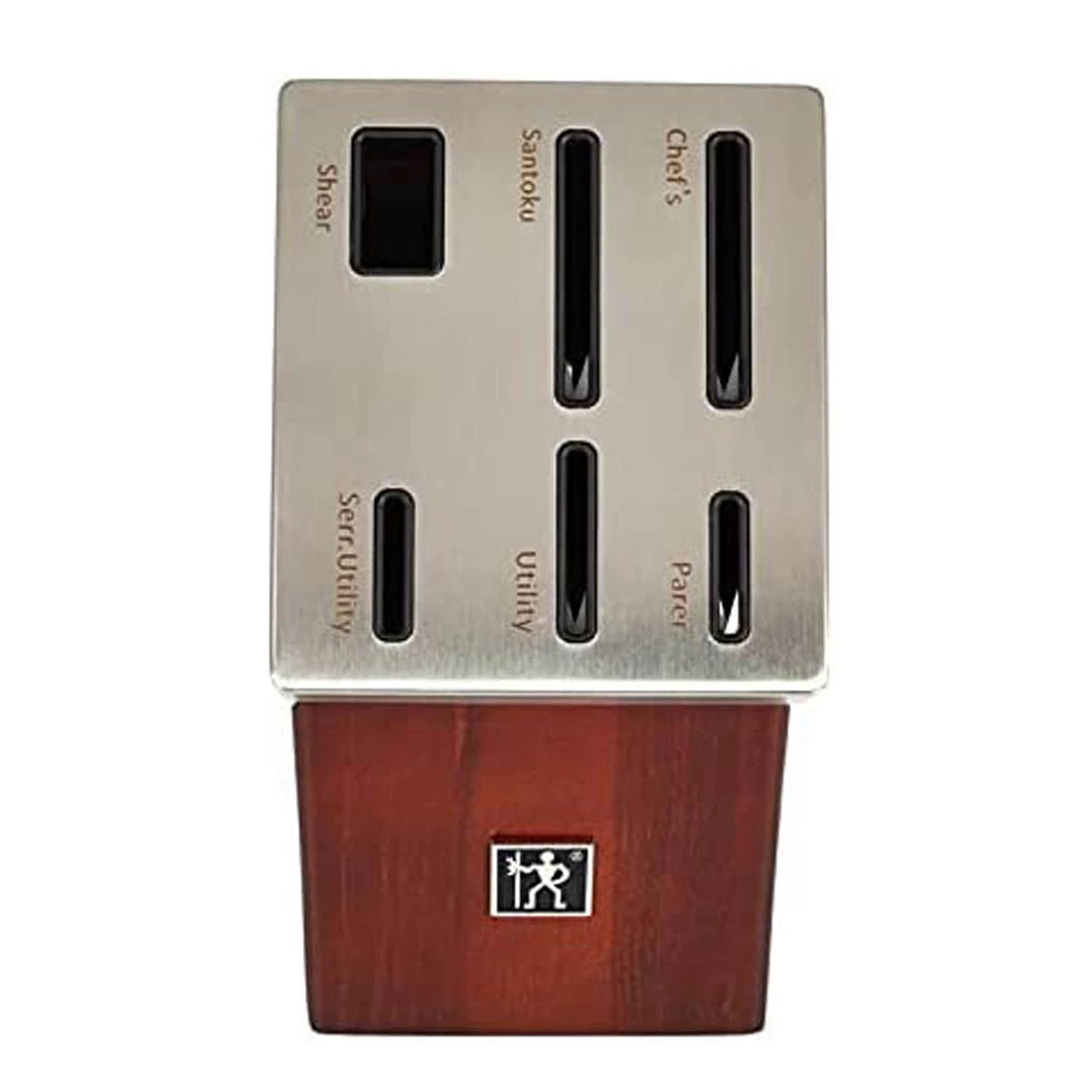 -- Zwilling J.A. Henckel 7-piece Self-Sharpening Knife Block Set - Red CUTLERY 6 -- Zwilling J.A. Henckel 7-piece Self-Sharpening Knife Block Set - Red CUTLERY