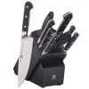 Zwilling J.A. Henckels Pro 10-Piece Knife Block Set - Black CUTLERY
