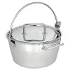 Demeyere Resto 10.6-Quart Stainless Steel Maslin Pan COOKWARE 1 Demeyere Resto 10.6-Quart Stainless Steel Maslin Pan COOKWARE