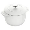 COOKWARE Staub Cast Iron 1.5-Quart Petite French Oven, Matte White