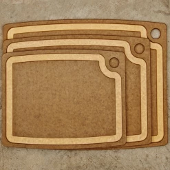 Epicurean Gourmet Series 19.5'' X 15'' Cutting Board - Nutmeg/Natural COOKS TOOLS