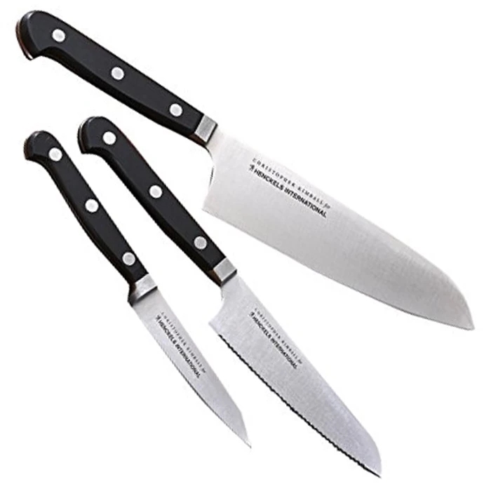 J.A. Henckels International Classic Christopher Kimball Edition 3-Piece Starter Set CUTLERY 3 J.A. Henckels International Classic Christopher Kimball Edition 3-Piece Starter Set CUTLERY