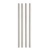 RSVP International Endurance Stainless Steel 8.5" Frozen Drink Straws, 4 Count | 5mm Fits Most Tumblers | Reusable & Durable |For Smoothies, Frappes, Sodas, Tea & More | Dishwasher Safe
